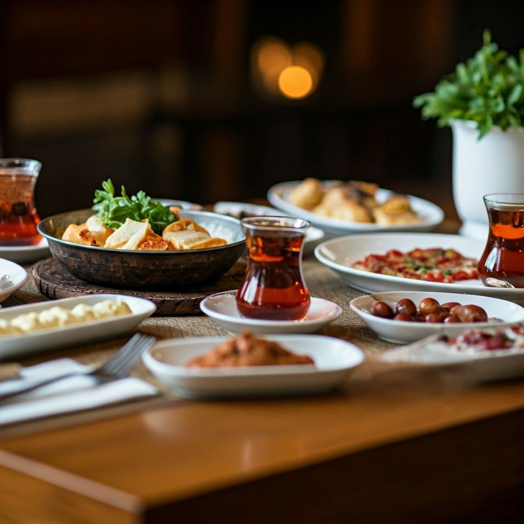 Geleneksel Gaziantep Kahvaltısı